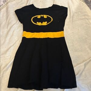 Yellow torrid Batman Dress - Black and Yellow